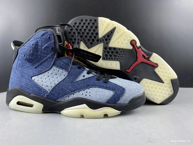 Denim Jordan CT5350-401 6 Washed Air 0817